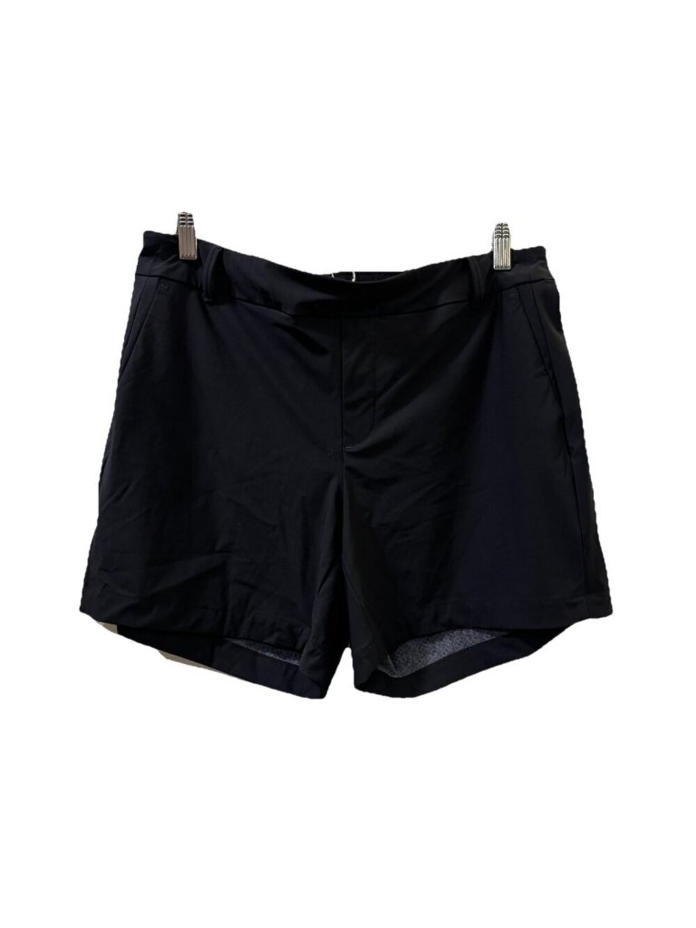 Spanx On-the-Go 6” Shorts Women Large Black Ultimate Opacity Technology